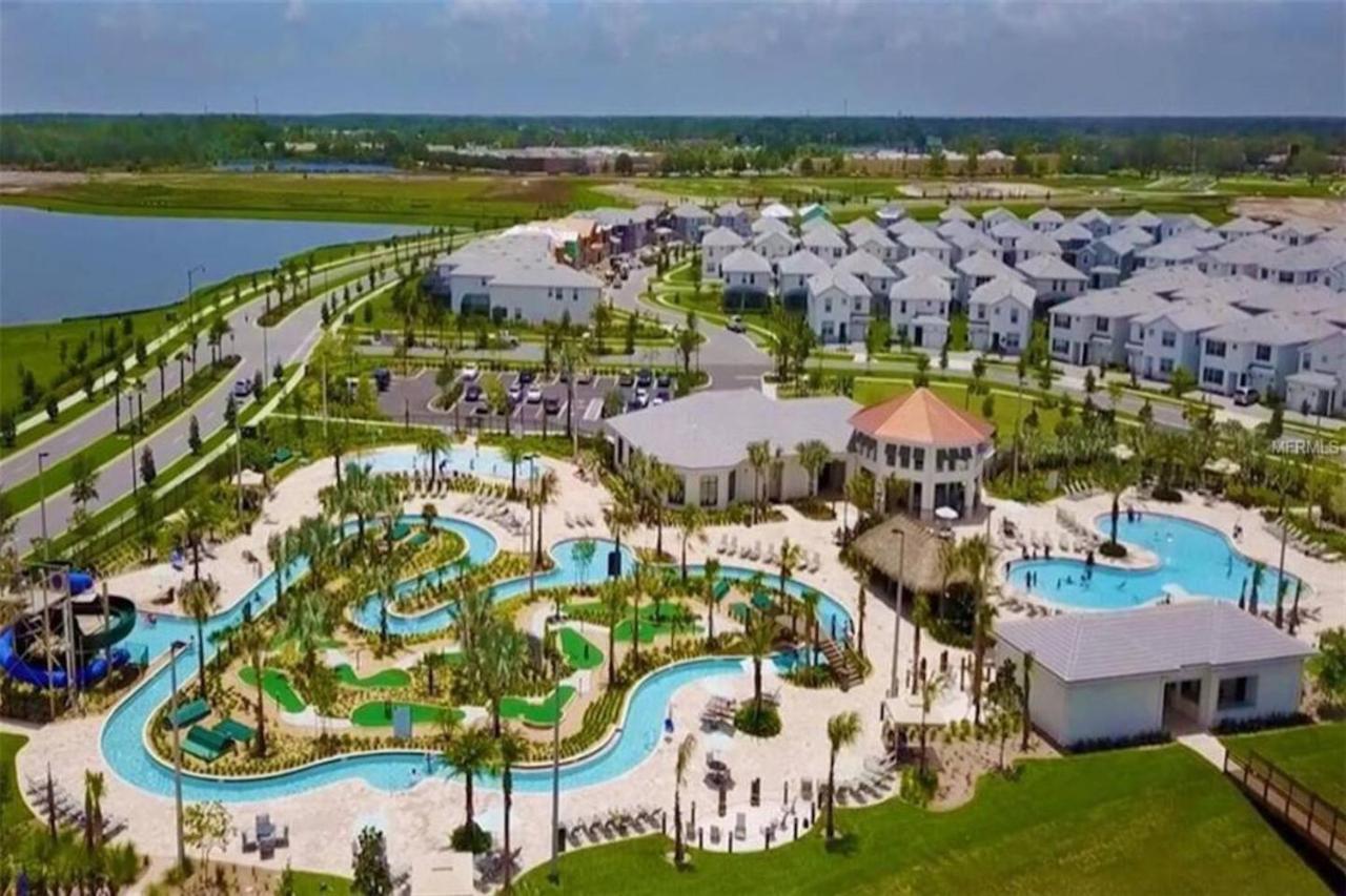 H - New 2 Bedroom Condo - 5 Miles To Disney - Free Water Park Kissimmee Buitenkant foto