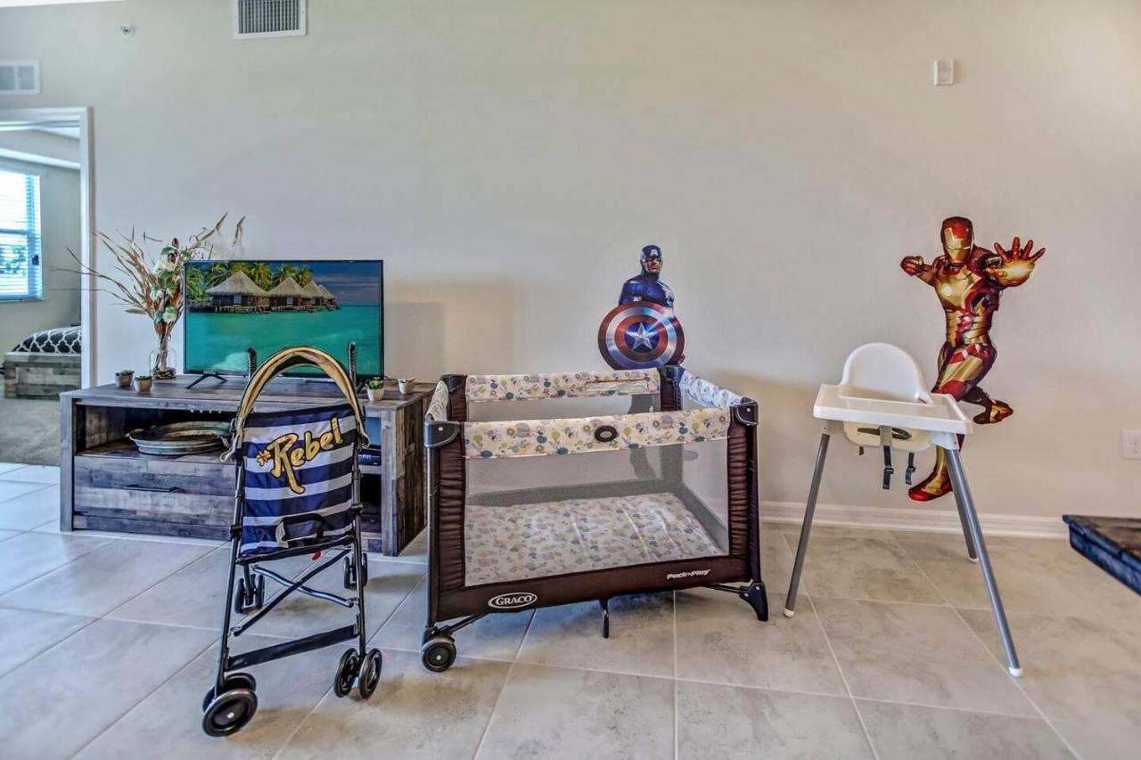 H - New 2 Bedroom Condo - 5 Miles To Disney - Free Water Park Kissimmee Buitenkant foto
