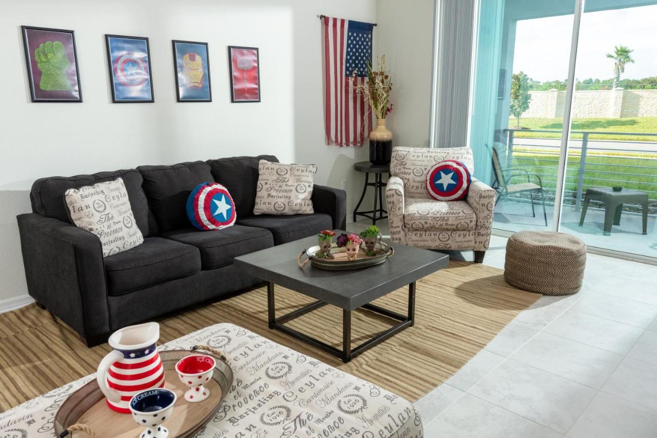 H - New 2 Bedroom Condo - 5 Miles To Disney - Free Water Park Kissimmee Buitenkant foto